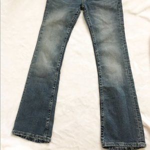 Levi’s straight leg low waist jeans